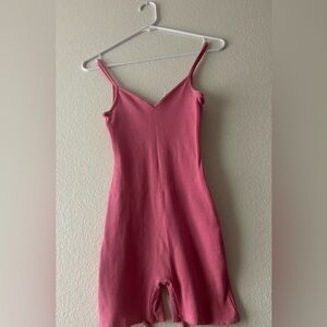 Pink romper
